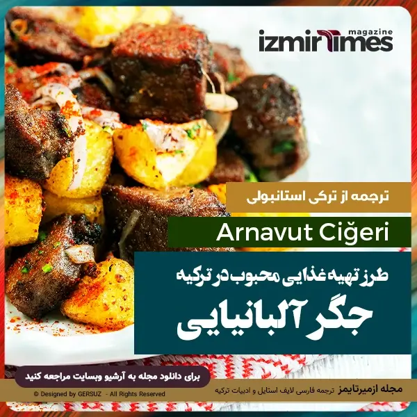 طرز تهیه جگر آلبانیایی غذای محبوب در ترکیه